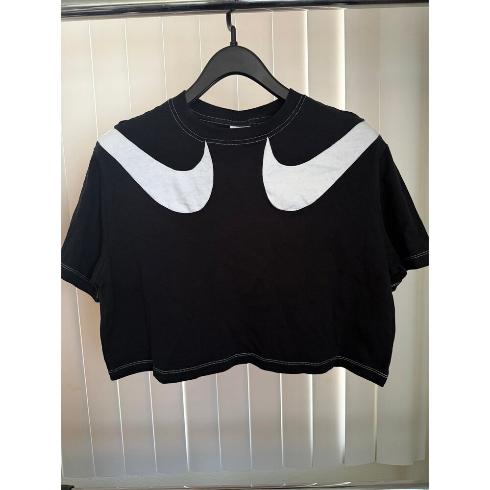 Women’s Nike Crop Top Big Swoosh Logo Size Small